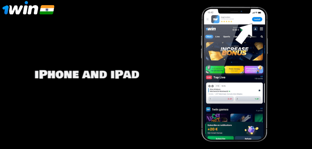 How to Download the 1win App for iPhone and iPad (iOS)